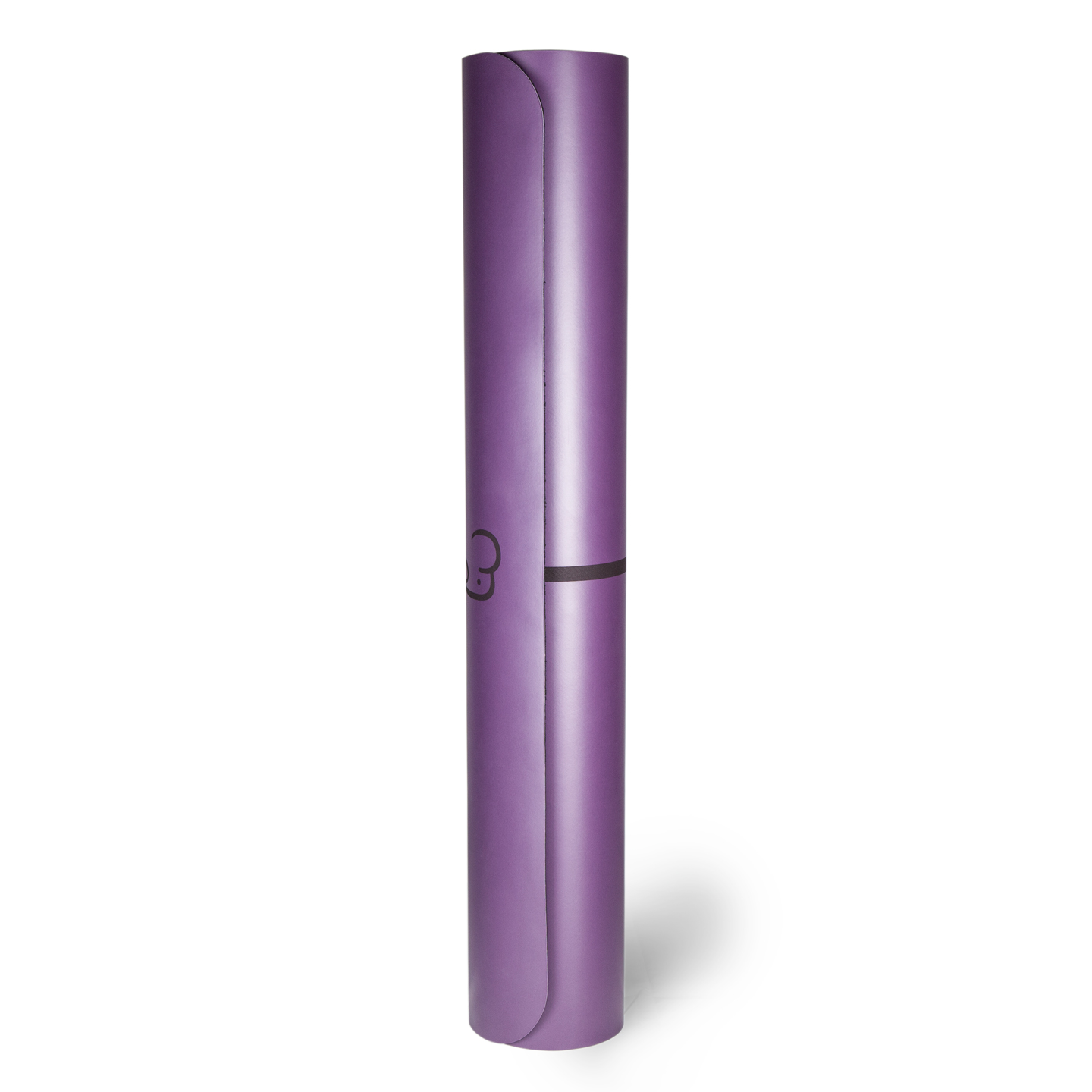 Mocana nimbus purple yoga mat with alignment and extra grip